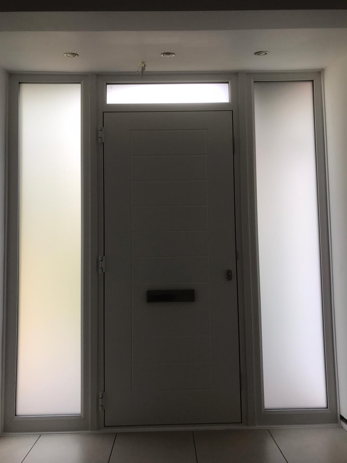 Composite Door With Sidelights