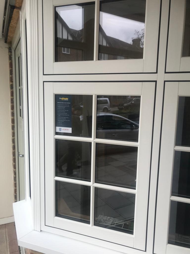 Genus Flush UPVC Window And Ultimate Composite Door