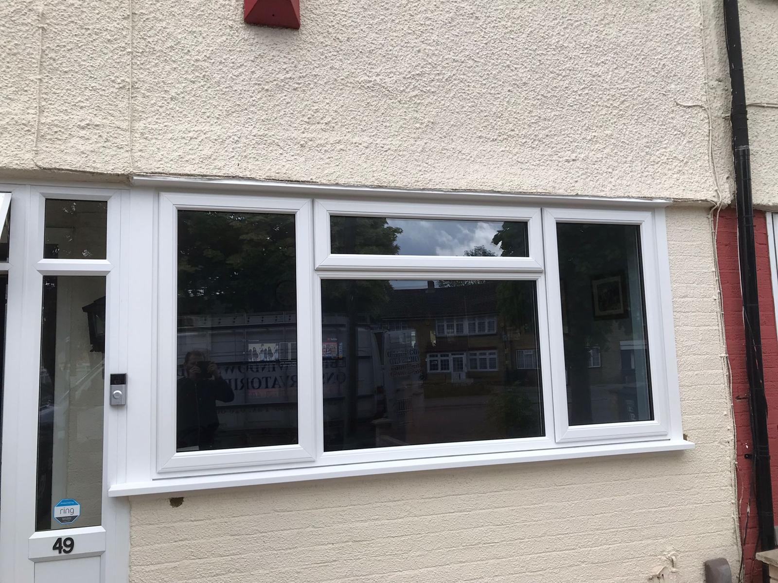 UPVC Windows With Opening And Fixed Panes