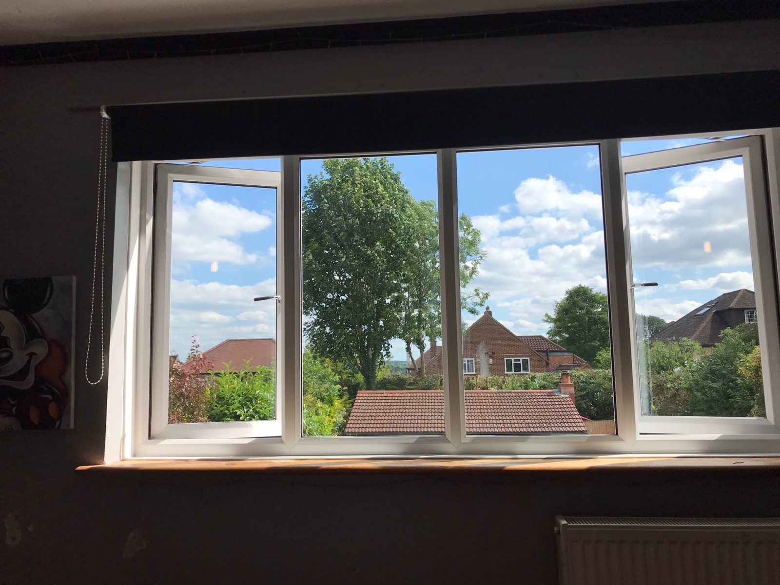 System 10 Chamfered Bevelled UPVC Windows With Openers