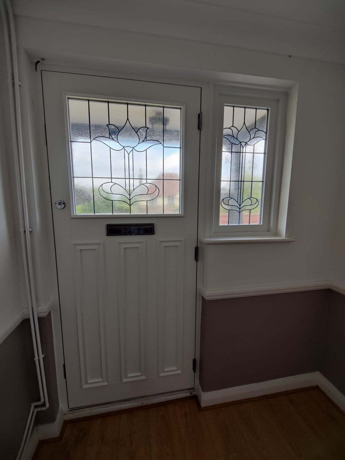Beautiful Wood Door And Window Installation