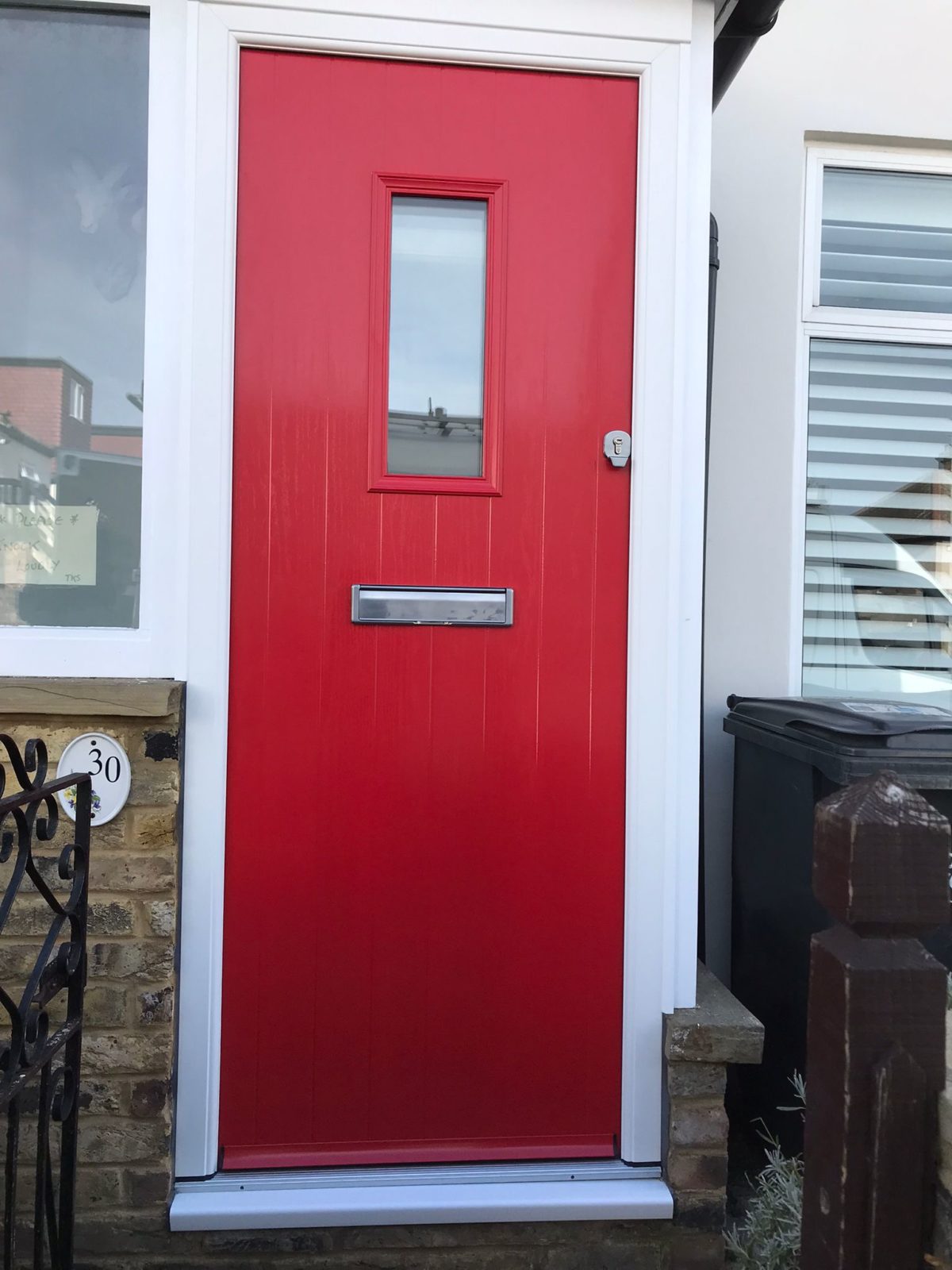red Ultimate 70 composite door